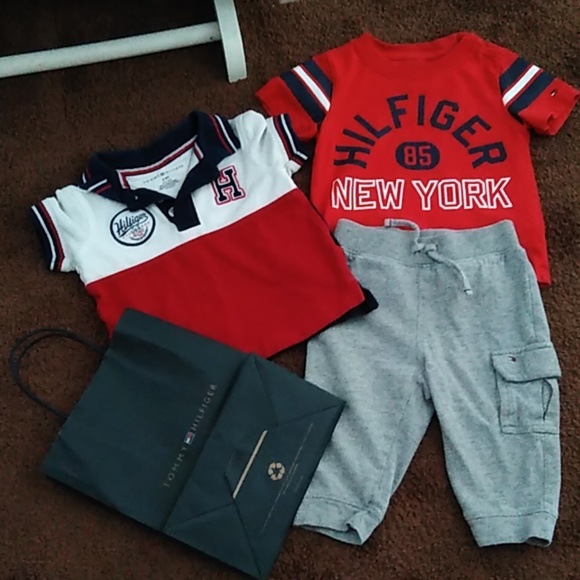 tommy hilfiger newborn boy clothes